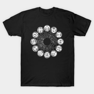 Zodiac Signs (white) T-Shirt